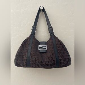Fendi Brown and Black Women's Bag